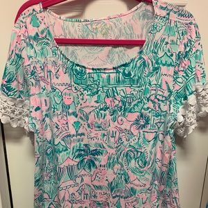 Lilly Pulitzer top size XL